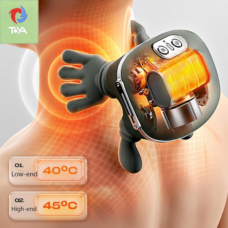[Neck Massager Pillow] Shoulder and Neck Massage Master Lower Abdominal Massage Shiatsu Back and Neck Massager Kneading Massage Pillow Electric Massager Unisex Gift, Therapeutic Massage, Shiatsu Massager, Kneading Design, High Quality Materials, Soft Fab