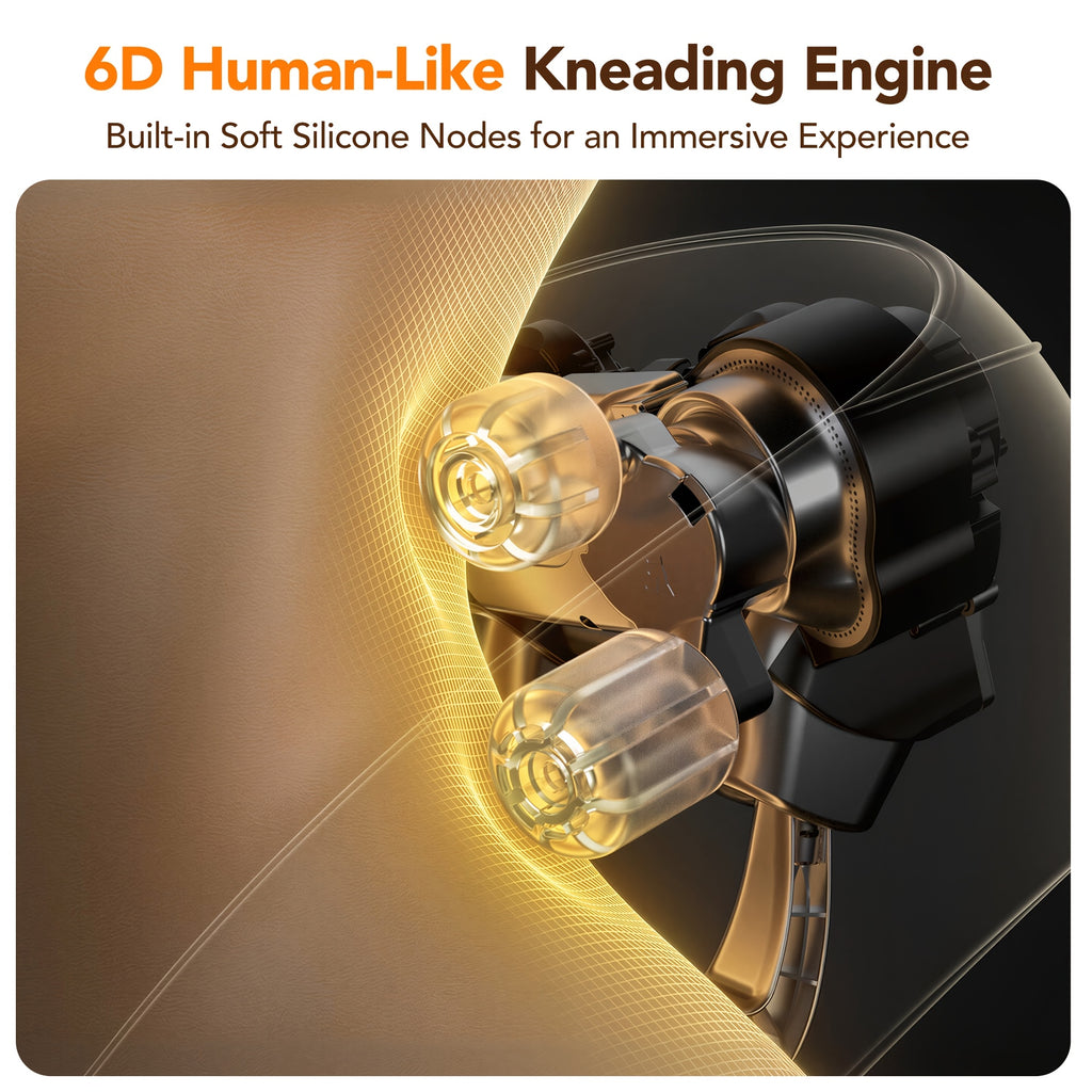 SKG 6D Bionic Hand Neck And Shoulder Massager with Heat, Wearable Trapezius Deep Tissue Kneading Machine, Hands-Free Device for Home Office, Thoughtful Wellness Gift for Women Mom Dad, Ideal Mother'S Day Present