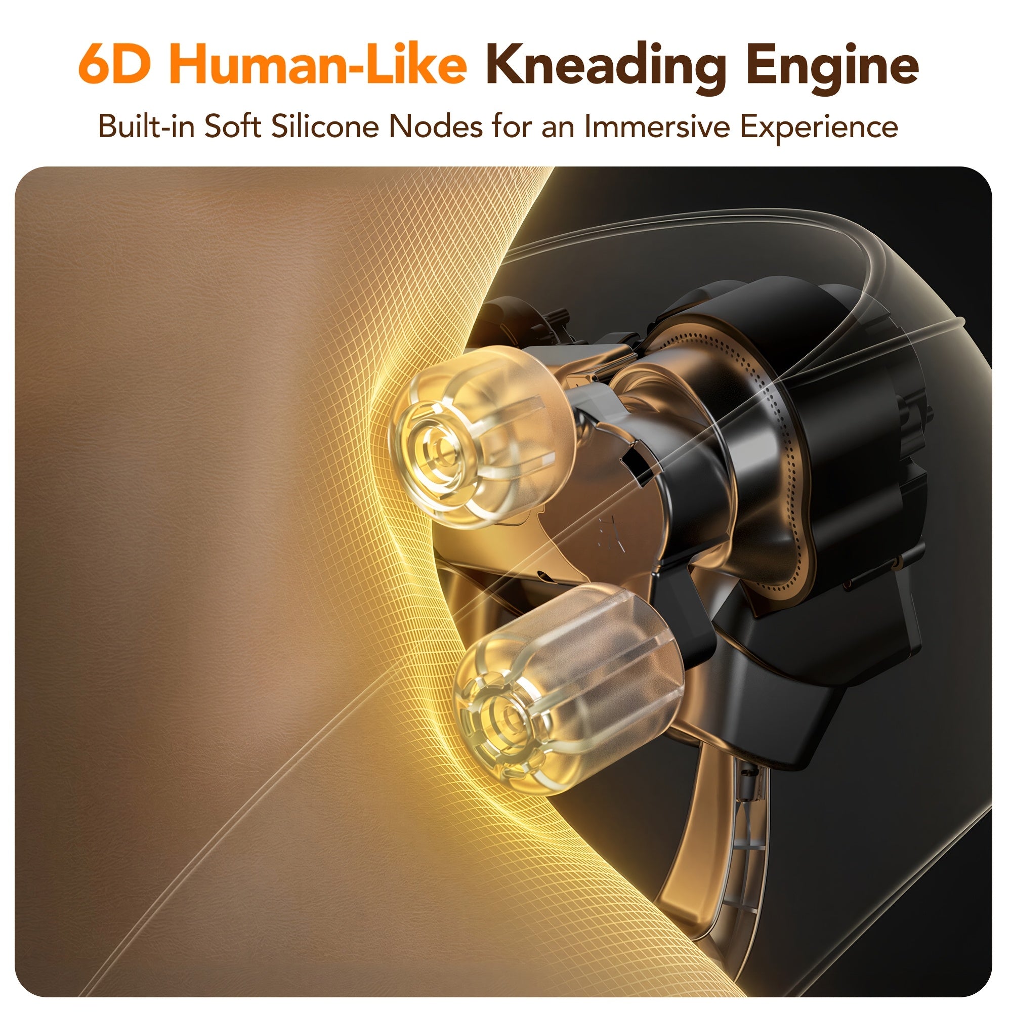 SKG 6D Bionic Hand Neck And Shoulder Massager with Heat, Wearable Trapezius Deep Tissue Kneading Machine, Hands-Free Device for Home Office, Thoughtful Wellness Gift for Women Mom Dad, Ideal Mother'S Day Present